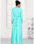 Flower design moroccan caftan