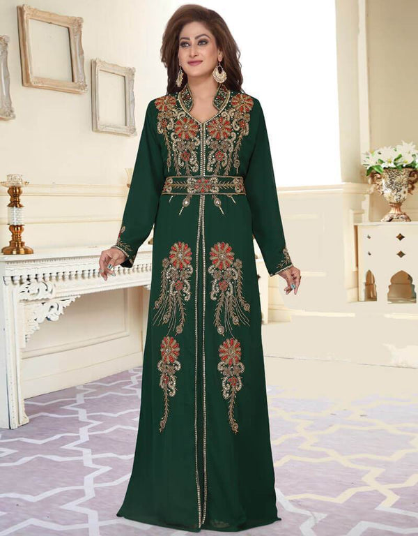 Full Sleeve moroccan caftan for women