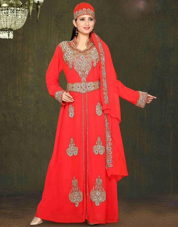 Full Sleeve moroccan caftan for women