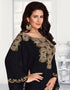 Gold embroidered islamic farasha