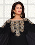 Gold embroidered islamic farasha