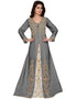 Party Gold Embroidered Kaftan