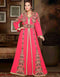 Stand Collar Moroccan caftan with golden work