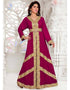 V Neckline Moroccan style kaftan