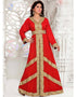V Neckline Moroccan style kaftan