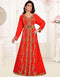 V Neckline Moroccan style kaftan