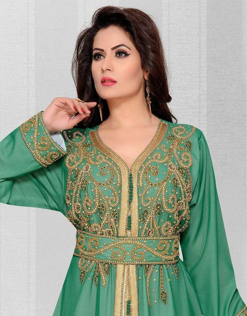Wedding caftan Moroccan style Islamic