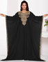 Women two side open dress