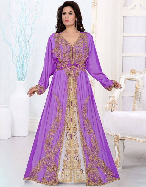 Women's Islamic wedding moroccan caftan