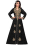 Women's long hand beaded kaftan