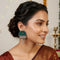 Green Earrings - Front View | Samyak Fashion