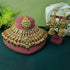 Green Necklace - Front View | Samyak Fashion