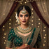 Green Necklace - Front View | Samyak Fashion