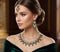Green Necklace - Front View | Samyak Fashion