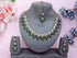 Green Necklace - Back View | Samyak Fashion
