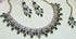 Green Necklace - Detail View | Samyak Fashion
