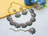 Green Necklace - Side View | Samyak Fashion