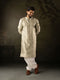 Green Rayon Mens Kurta With Payjama - Front View | Samyak Fashion
