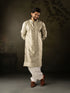 Green Rayon Mens Kurta With Payjama - Front View | Samyak Fashion