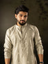 Green Rayon Mens Kurta With Payjama - Side View | Samyak Fashion