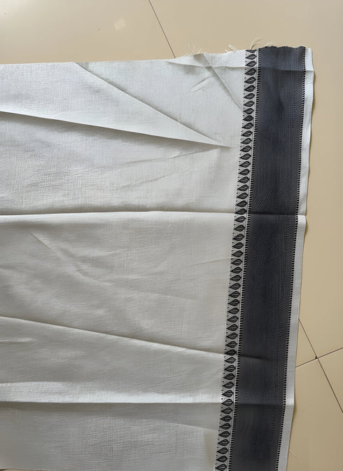 Grey Manipuri Kalam Silk Elegant Party Wear Saree Collection With Blouse - Styled View | Samyak Fashion