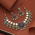 Grey Necklace - Back View | Samyak Fashion