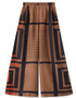 Brown Fancy Soft Satin Silk Kaftan Co-Ord Set multi color kaftan Online