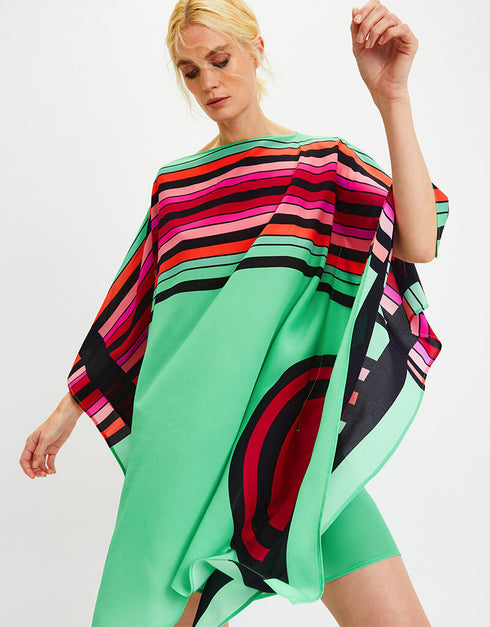 Green Fancy Chelsea Georgette Kaftan Buy Kaftan For Women