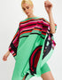 Green Fancy Chelsea Georgette Kaftan Buy Kaftan For Women