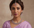 Lavender Necklace - Front View | Samyak Fashion