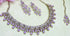 Lavender Necklace - Detail View | Samyak Fashion