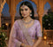 Lavender Necklace - Front View | Samyak Fashion