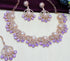 Lavender Necklace - Detail View | Samyak Fashion