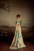 Light Green Jacquard Elegant Party Wear Saree Collection With Blouse - Detail View | Samyak Fashion