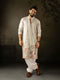 Light Green Rayon Mens Kurta With Payjama - Front View | Samyak Fashion