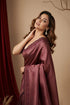 Maroon Art Silk Saree With Blouse - Close-up View | Samyak Fashion
