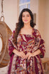 Maroon Cotton Silk Salwar Suit - Side View | Samyak Fashion