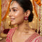 Maroon Earrings - Front View | Samyak Fashion