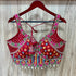 Maroon Heavy Pure Soft Italian Silk With Tricot Fuising Blouse - Back View | Samyak Fashion
