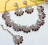 Maroon Necklace - Detail View | Samyak Fashion