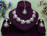 Maroon Necklace - Back View | Samyak Fashion