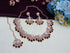 Maroon Necklace - Side View | Samyak Fashion