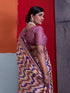 Multi-colour Crepe Elegant Party Wear Saree Collection With Blouse - Detail View | Samyak Fashion