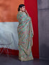 Multi-colour Crepe Elegant Party Wear Saree Collection With Blouse - Detail View | Samyak Fashion
