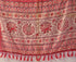 Multi Linen Cotton Party Wear Saree With Blouse - Front View | Samyak Fashion