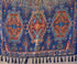 Multi Linen Cotton Party Wear Saree With Blouse - Front View | Samyak Fashion