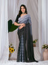 Multi Monsoon Georgette Silk Party Wear Saree With Blouse - Front View | Samyak Fashion