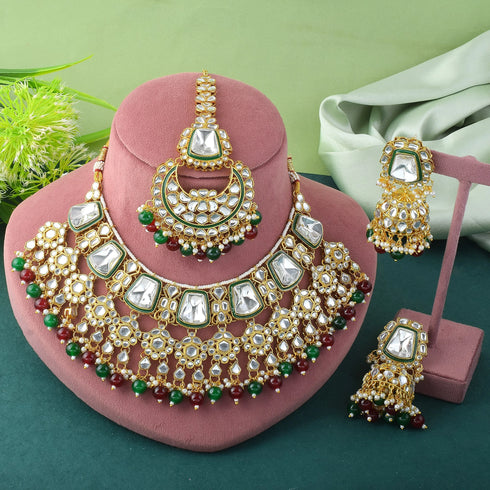 Multi Necklace - Back View | Samyak Fashion