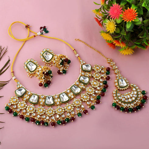Multi Necklace - Side View | Samyak Fashion