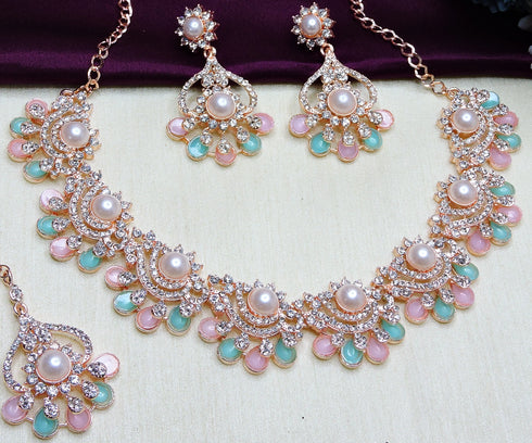 Multi Necklace - Detail View | Samyak Fashion